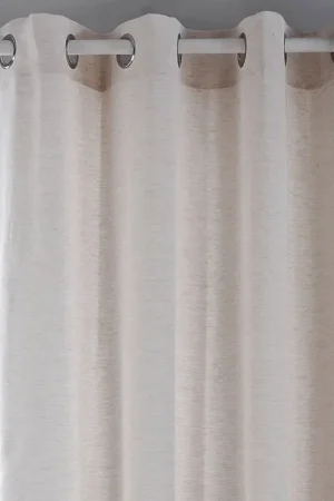 Offre Limitée Rideau chiné 'Moana' beige